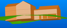 A very crude ProE model