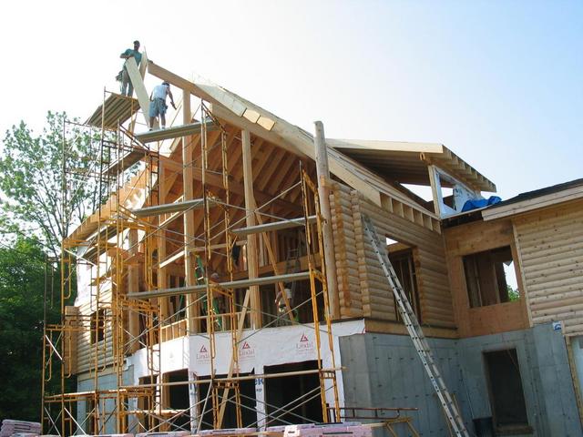 Framing in prow.