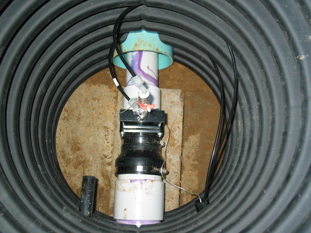 Standard PVC culvert for man hole.