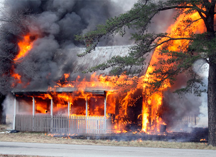 House fire in Rexville