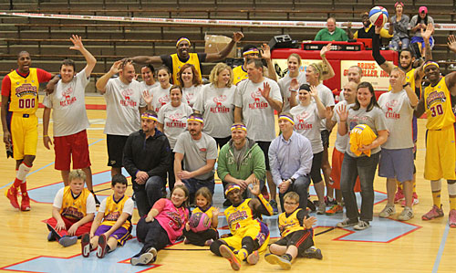 Harlem Wizards at Jac-Cen-Del 2015