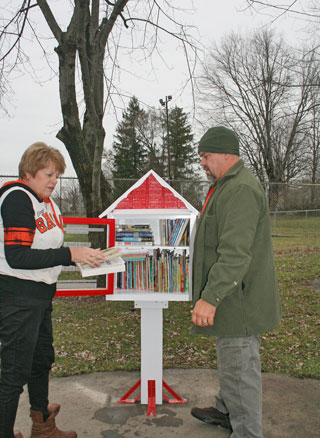 Little Free Library at Pangburn Park