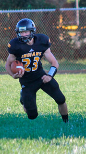 Michael Thompson of Milan Indians Football