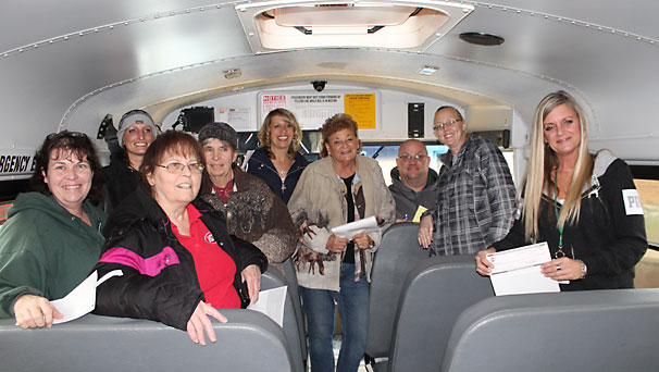 South Ripley School Bus Drivers win Powerball