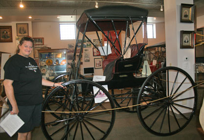 Local historian Janet Wagner