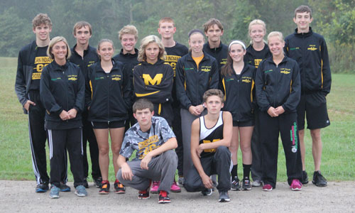 Milan Indians High School Co-ed Cross Country Team