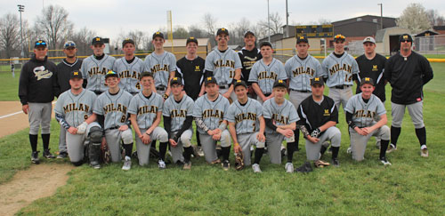 Milan Indians Varsity Baseball 2016