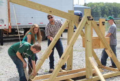 SE Career Center builds for Punkin Chunkin