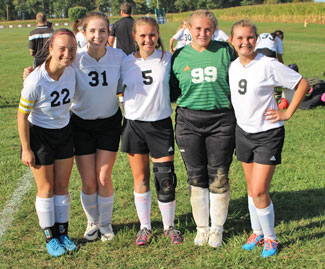 Milan Lady Indians ORVC Soccer Team