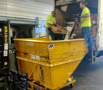Harley Orr and Larry Meader of SEI Recycling