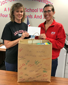 Tri Kappa Helping Hands give to area schools
