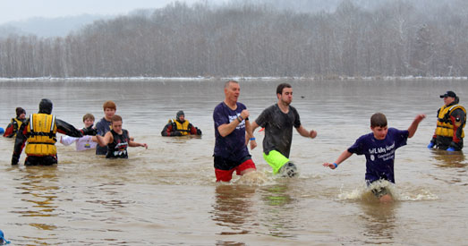 2018 Polar Plunge at Versailles State Park