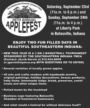 Batesville Kiwanis 28th Annual Applefest