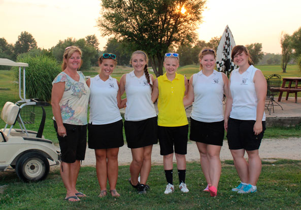 Milan Lady Indians Golf