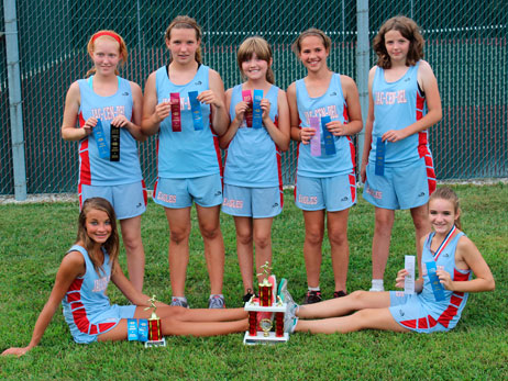 JCD Lady Eagle MS XC Team