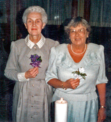 Hope Austin and Dorothy Craig