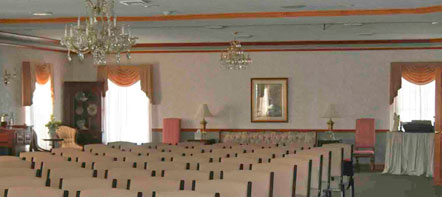 Stratton-Karstetter Funeral Home main chapel