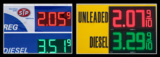 Versailles gas prices
