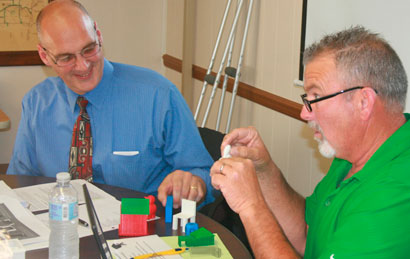 South Ripley School Board and 3D art