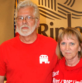 Robert Linville and wife Carolyn