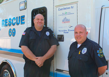 Rescue 69 ambulance