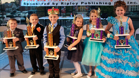 2014 Pumpkin Show Prince and Princess winners