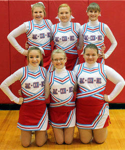 JCD 8th grade cheer squad