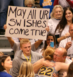 Lauren Hill and dad